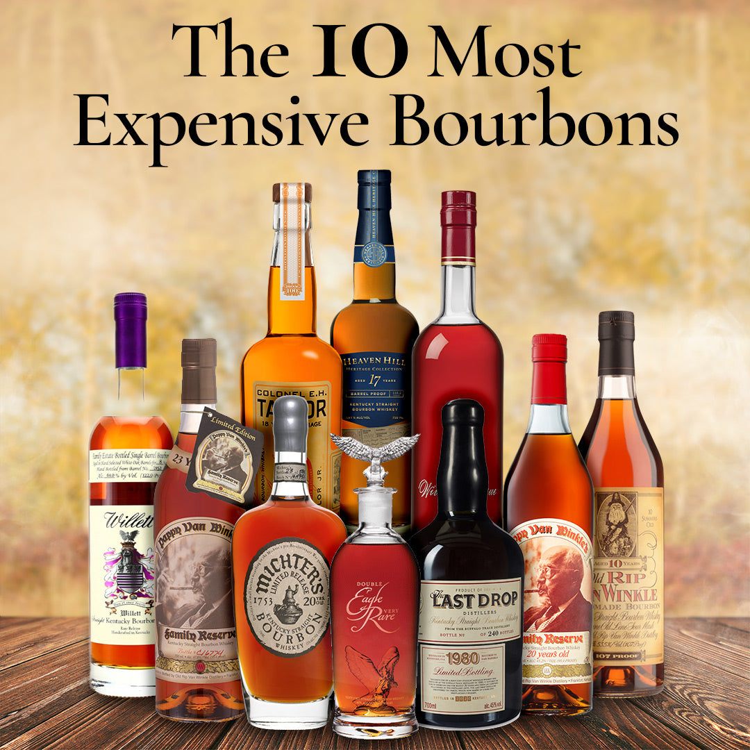 What's the most expensive bottle you all have seen in the liquor