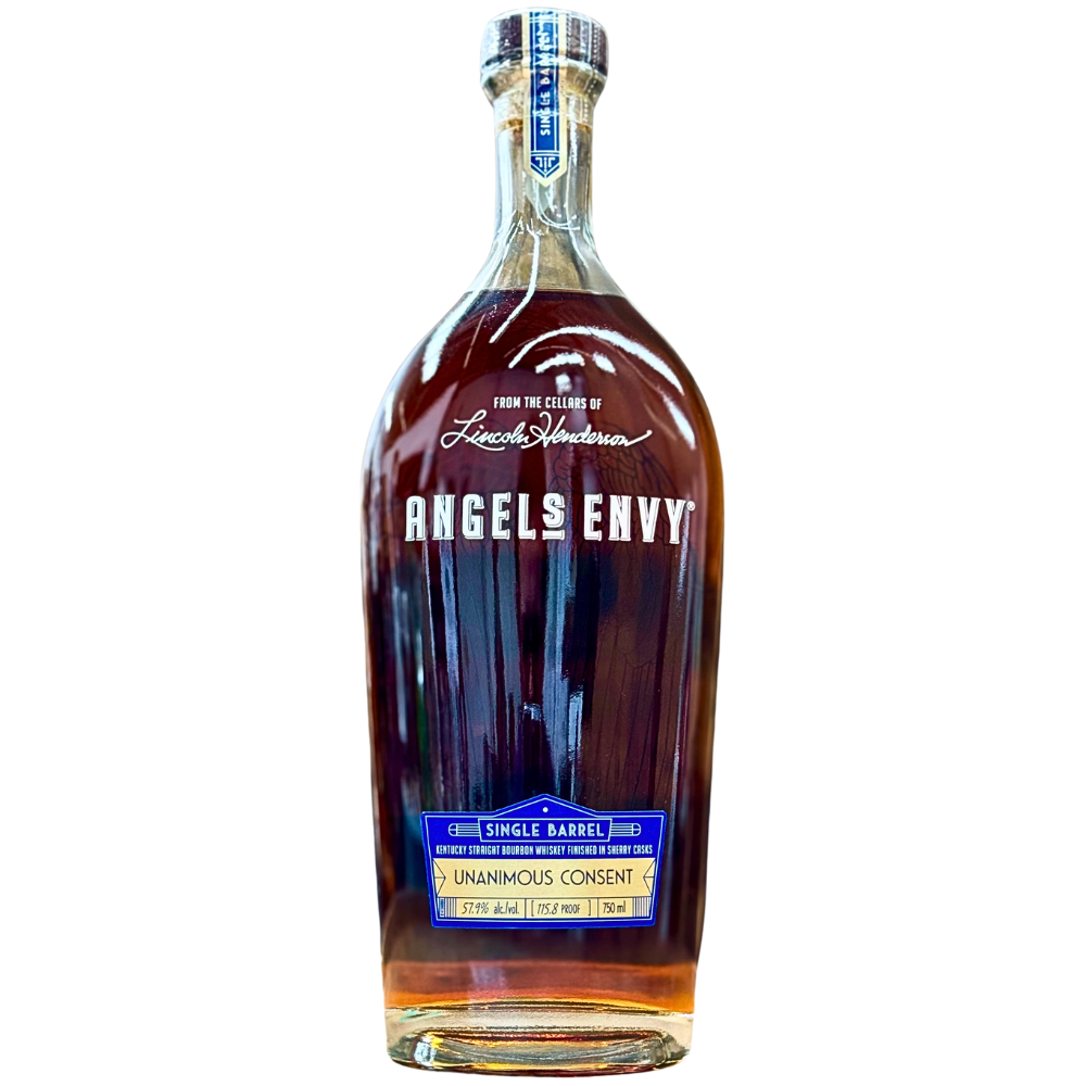 Angel's Envy Bourbon Single Barrel Finished In Sherry Cask 'UNANIMOUS CONSENT'_Nestor Liquor