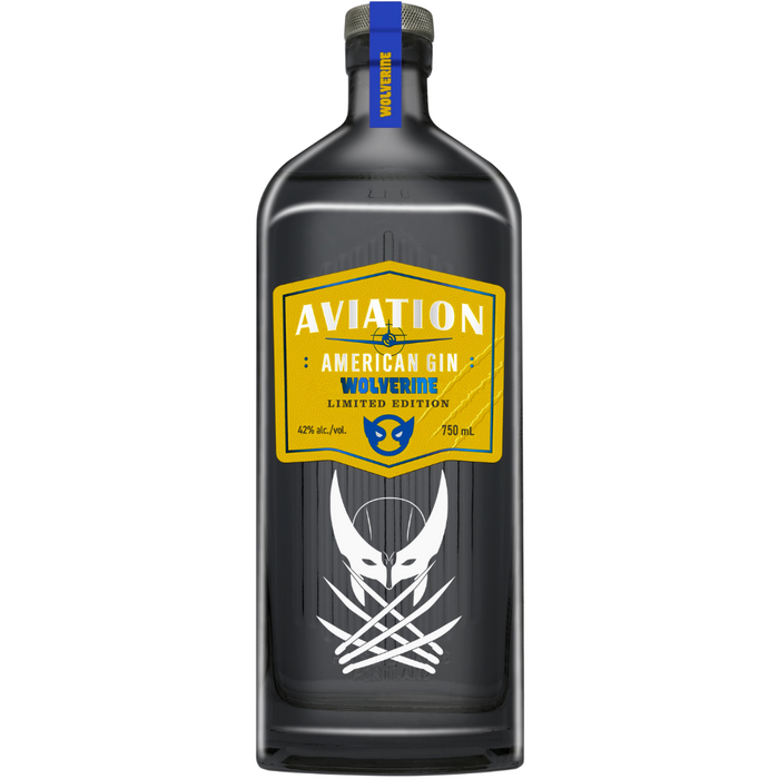 Aviation X Wolverine Gin Limited Edition With Bottle Engraving