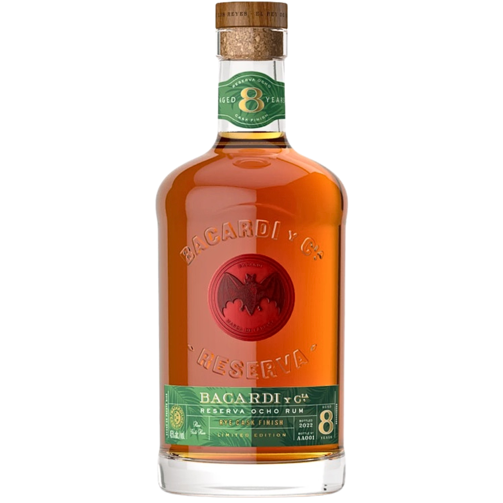 Bacardi Reserva Ocho Rye Cask Finish_Nestor Liquor