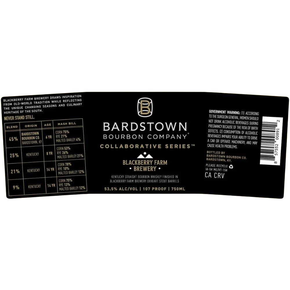 Bardstown Bourbon Company Collaborative Series Blackberry Farm Brewery_Nestor Liquor