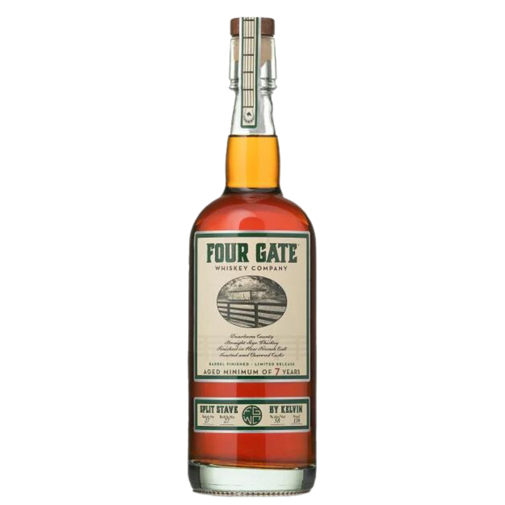 Four Gate Split Stave Rye By Kelvin Batch 27_Nestor Liquor