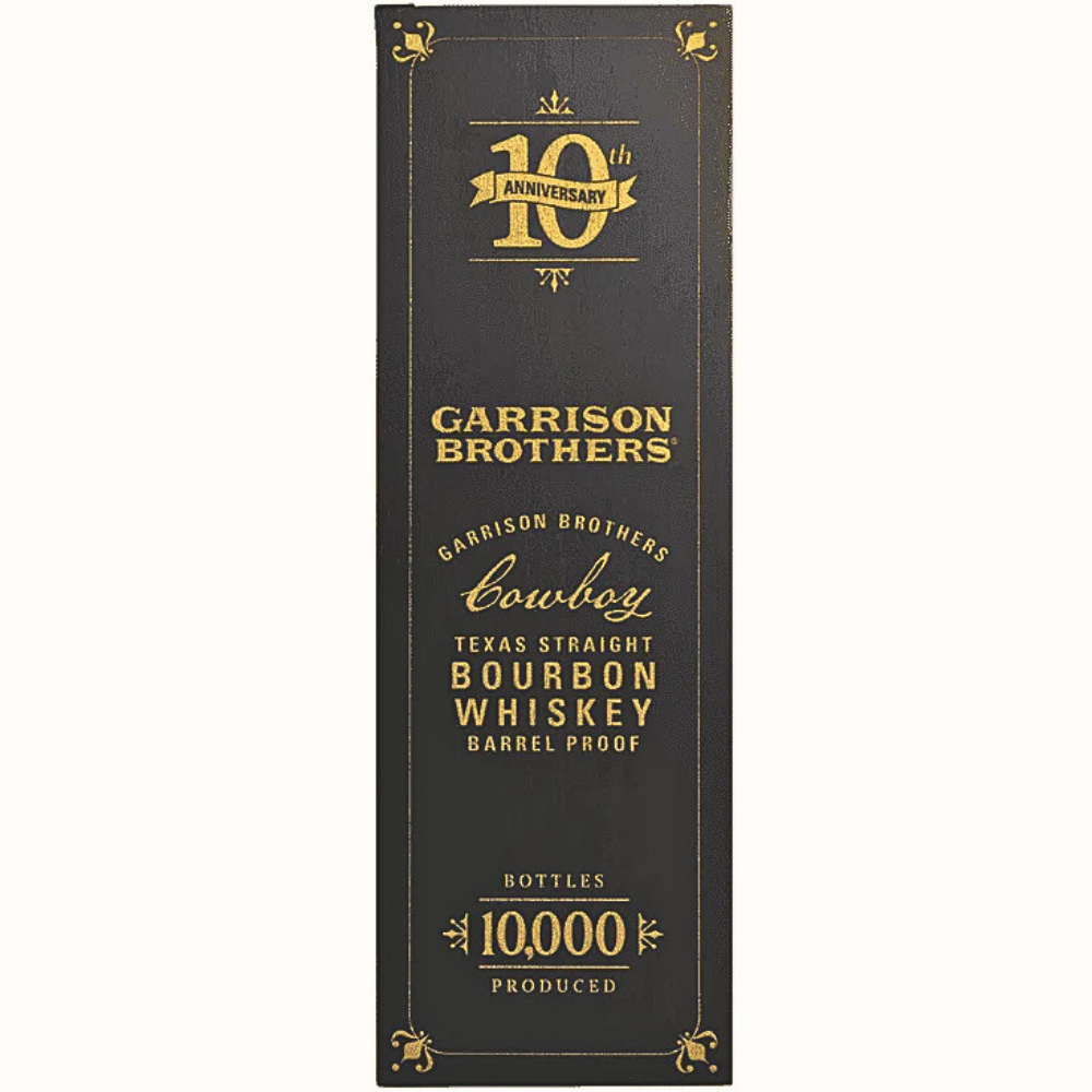 Garrison Brothers 10th Anniversary Cowboy Bourbon_Nestor Liquor