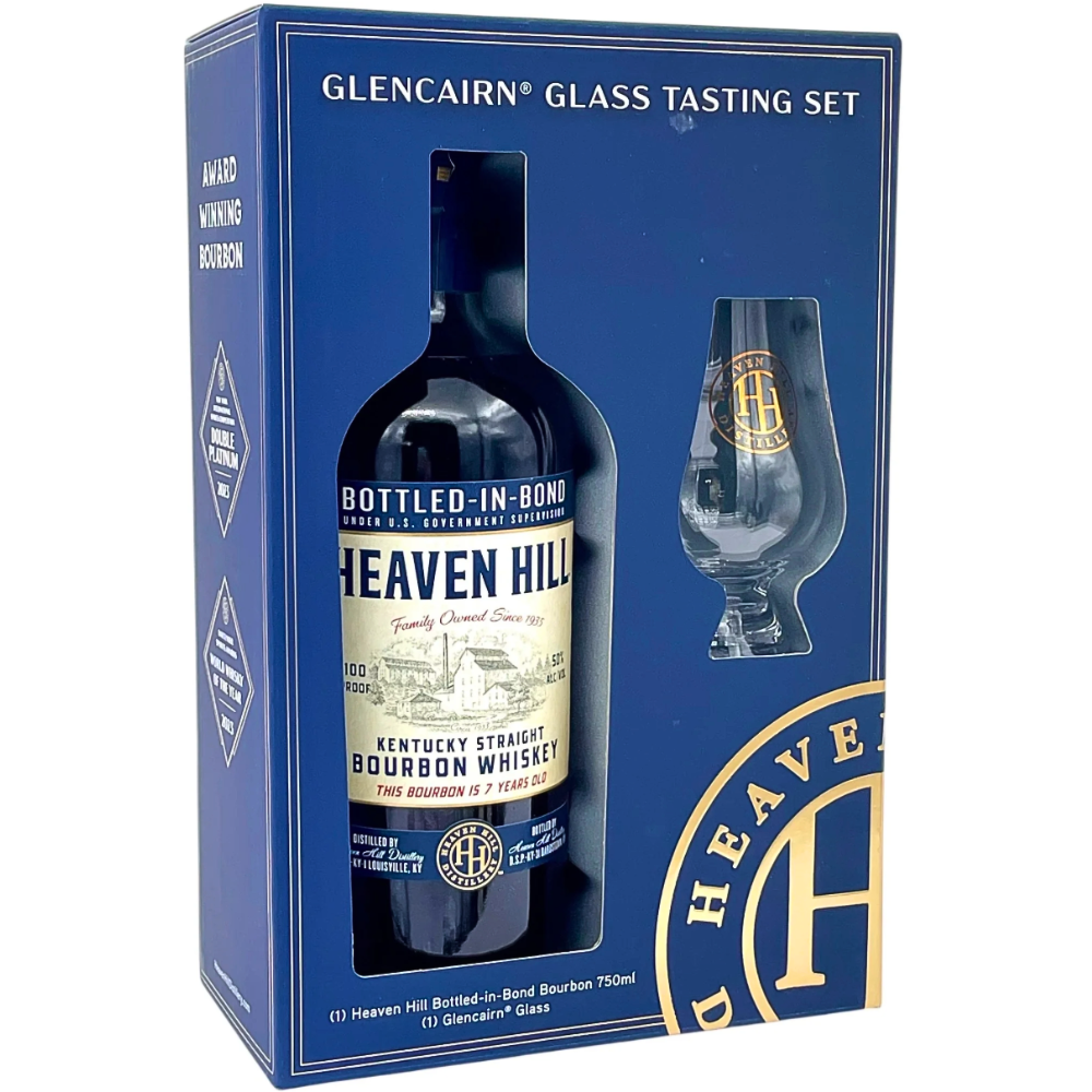 Heaven Hill 7 Year Gift Pack W/ Glencairn Glass_Nestor Liquor