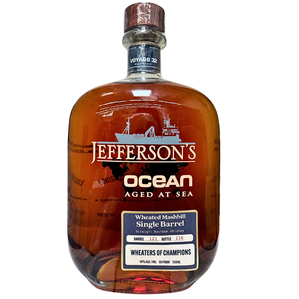 Jefferson's Ocean Wheated Mashbill Single Barrel 'Wheaters Of Champions'_Nestor Liquor