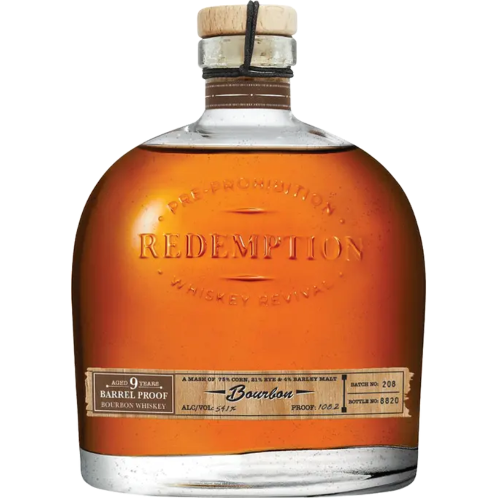 Redemption 9 Year Bourbon Barrel Proof_Nestor Liquor