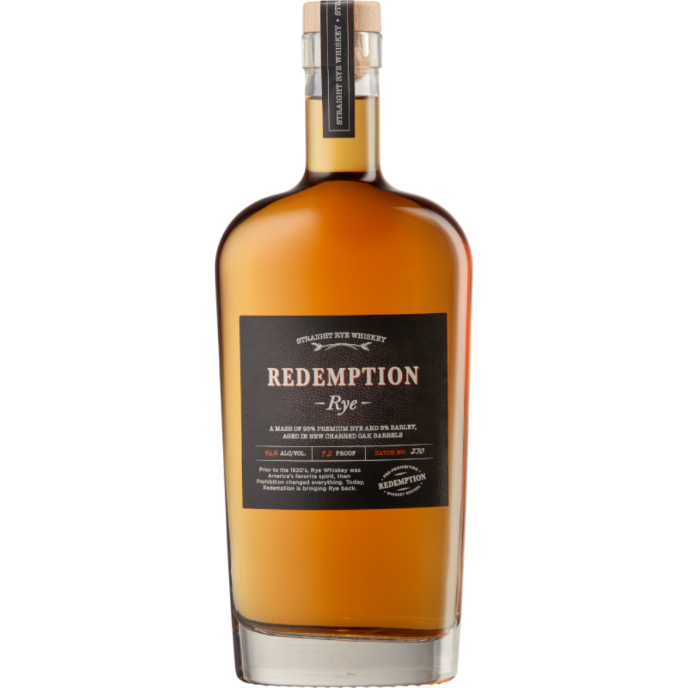 Redemption Rye 92 Proof_Nestor Liquor