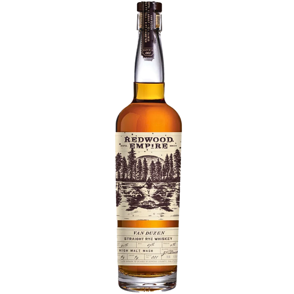 Redwood Empire Van Duzen Rye Whiskey_Nestor Liquor