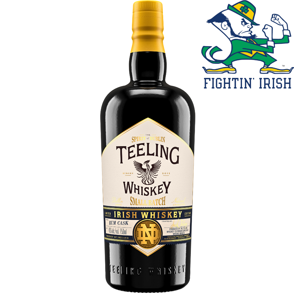 Teeling X Norte Dame Small Batch Irish Whiskey Limited Edition_Nestor Liquor