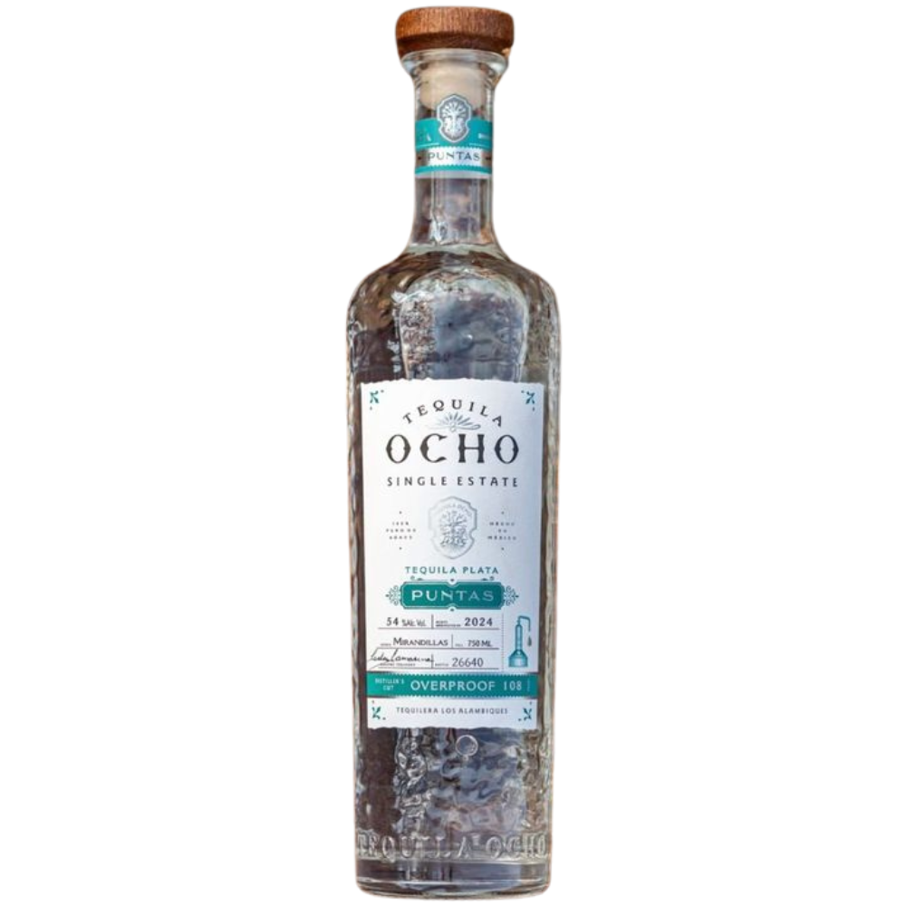 Tequila Ocho Single Estate 2024 Plata Puntas Tequila_Nestor Liquor