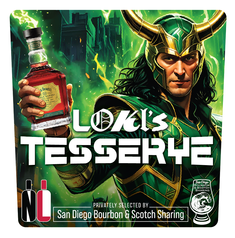 Jack Daniel's Barrel Proof Rye Private Select 'LOKI's TESSERYE'