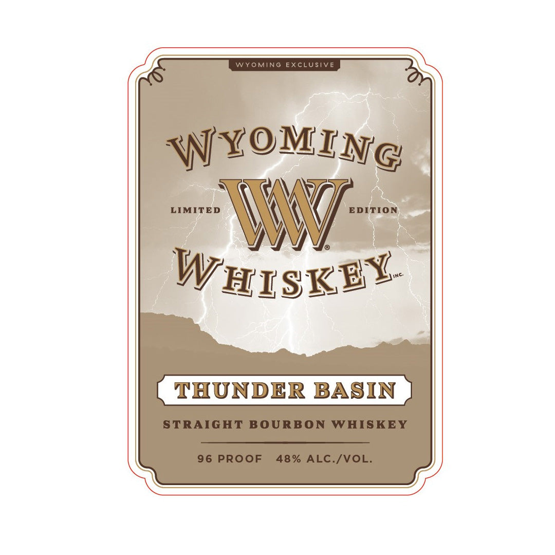 Wyoming Whiskey Thunder Basin 750ml_nestor liquor